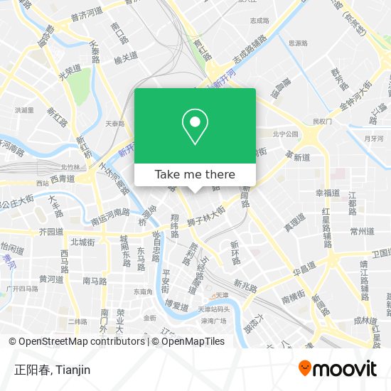 正阳春 map