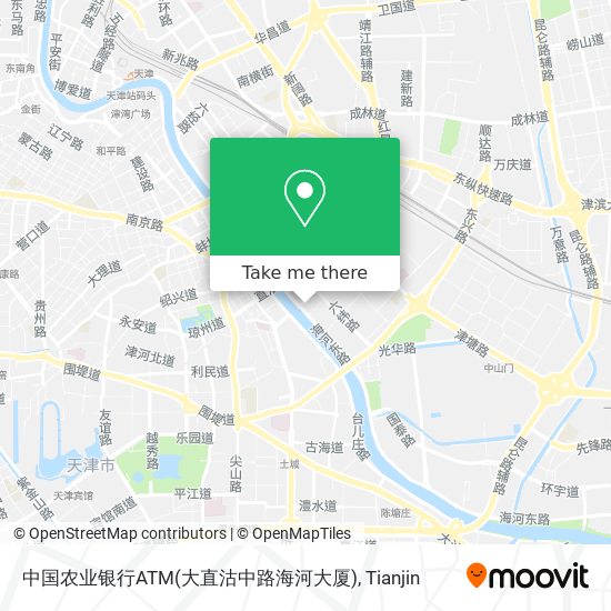 中国农业银行ATM(大直沽中路海河大厦) map
