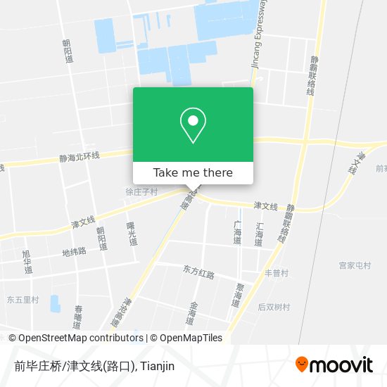 前毕庄桥/津文线(路口) map