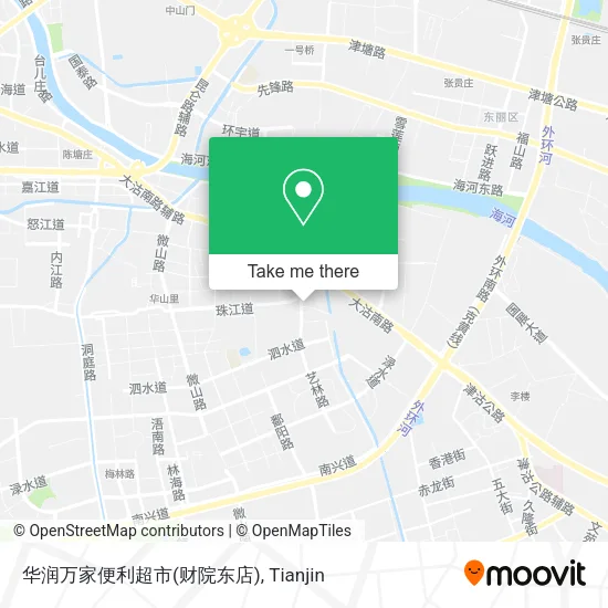华润万家便利超市(财院东店) map