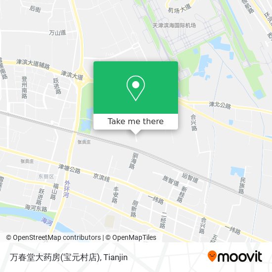万春堂大药房(宝元村店) map