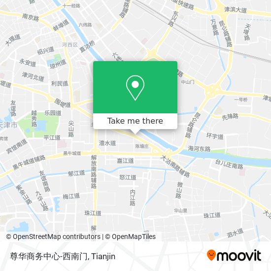 尊华商务中心-西南门 map