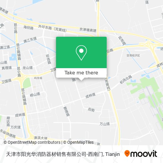 天津市阳光华消防器材销售有限公司-西南门 map