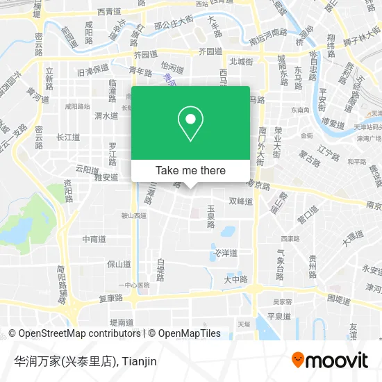 华润万家(兴泰里店) map