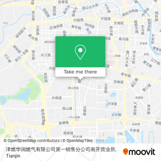 津燃华润燃气有限公司第一销售分公司南开营业所 map