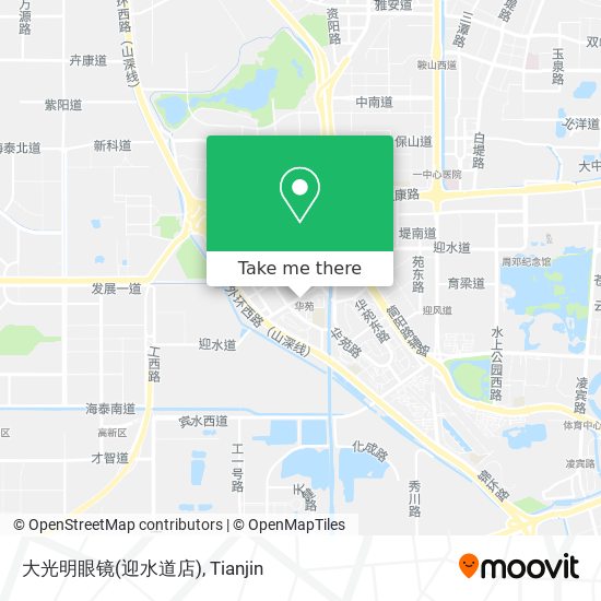 大光明眼镜(迎水道店) map