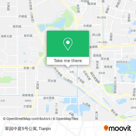 翠园中庭5号公寓 map