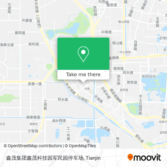 鑫茂集团鑫茂科技园军民园停车场 map