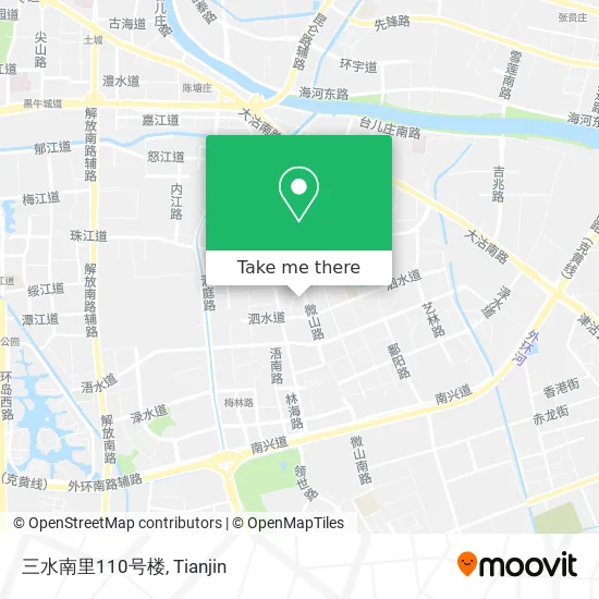 三水南里110号楼 map