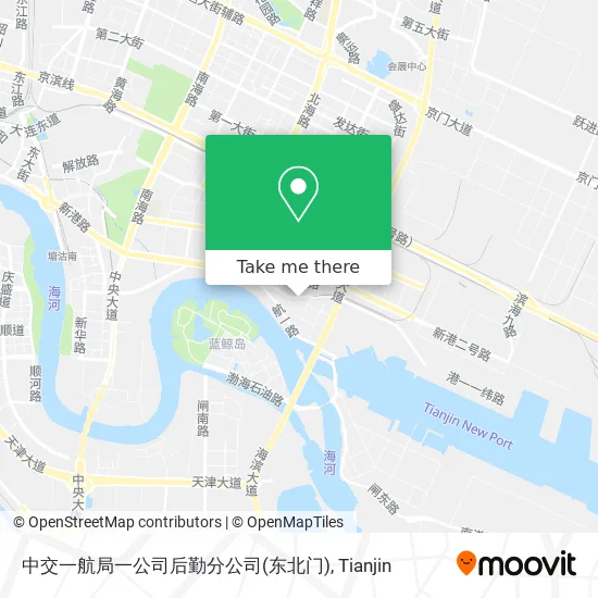 中交一航局一公司后勤分公司(东北门) map