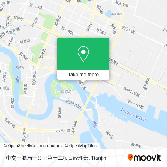 中交一航局一公司第十二项目经理部 map