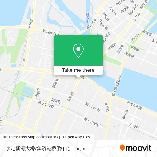永定新河大桥/集疏港桥(路口) map