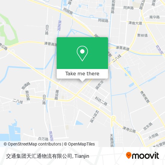 交通集团天汇通物流有限公司 map