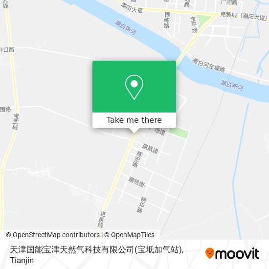 天津国能宝津天然气科技有限公司(宝坻加气站) map