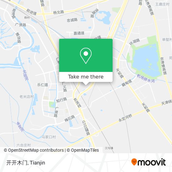 开开木门 map
