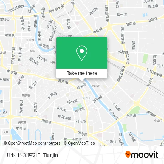 开封里-东南2门 map