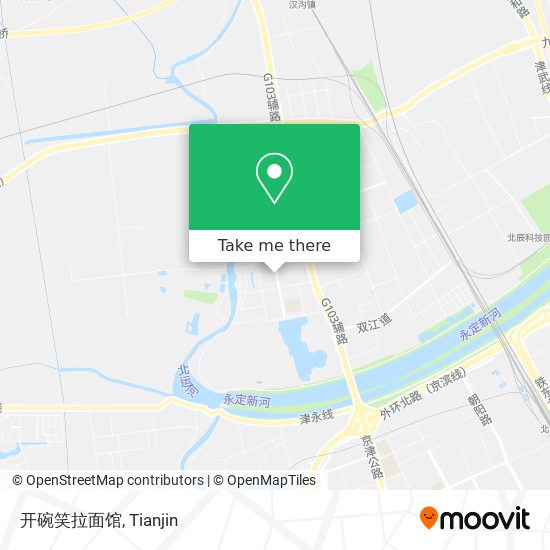 开碗笑拉面馆 map