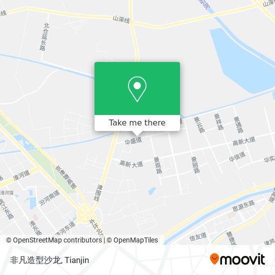 非凡造型沙龙 map