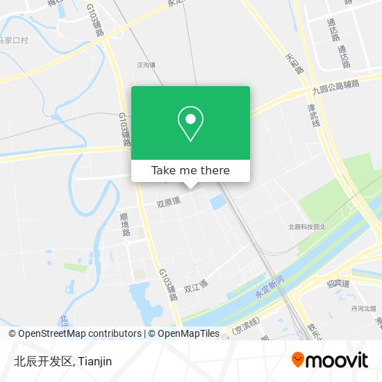 北辰开发区 map