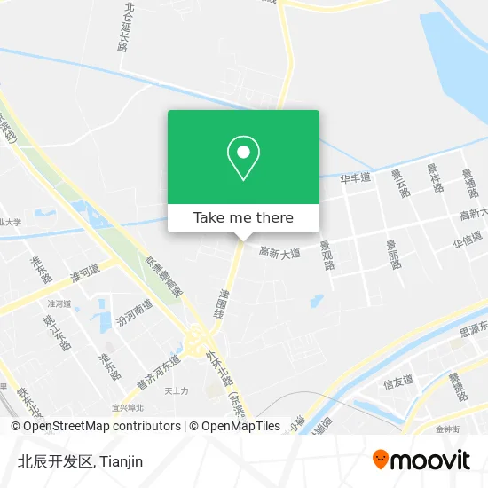 北辰开发区 map