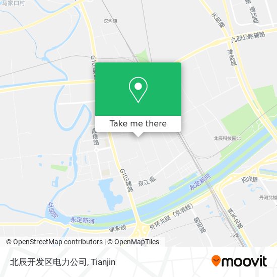 北辰开发区电力公司 map
