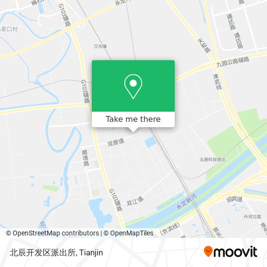 北辰开发区派出所 map
