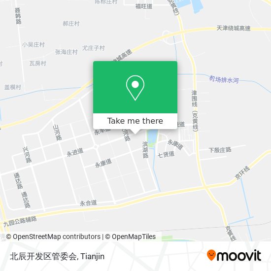 北辰开发区管委会 map