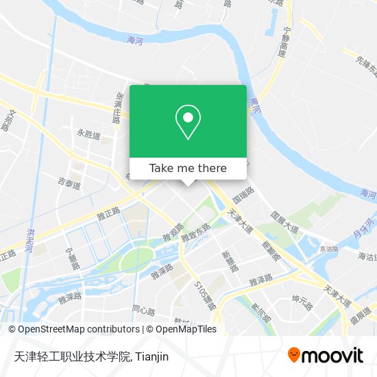 天津轻工职业技术学院 map