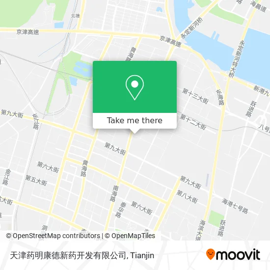 天津药明康德新药开发有限公司 map