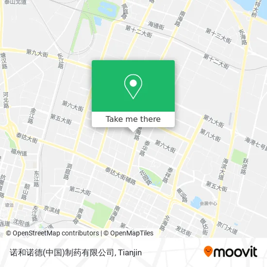 诺和诺德(中国)制药有限公司 map
