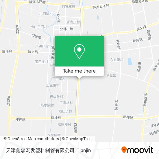 天津鑫森宏发塑料制管有限公司 map
