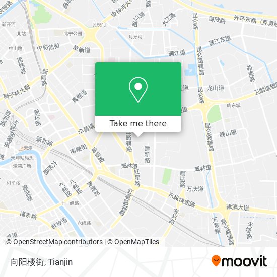 向阳楼街 map