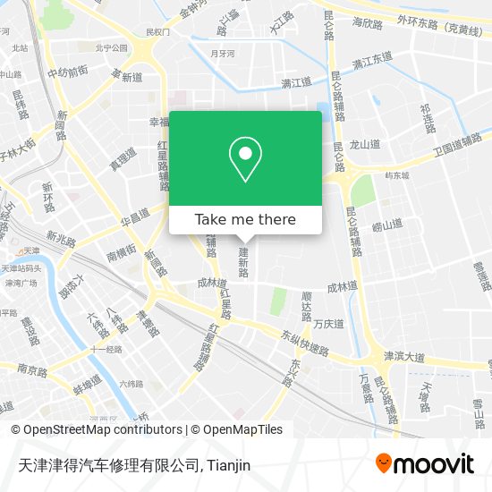 天津津得汽车修理有限公司 map