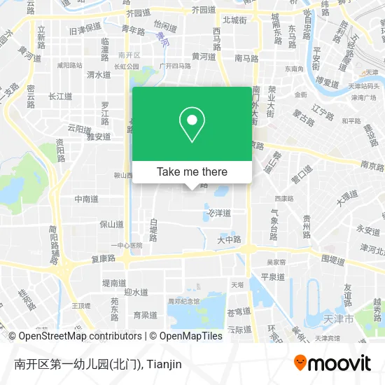 南开区第一幼儿园(北门) map