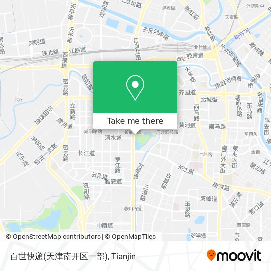百世快递(天津南开区一部) map