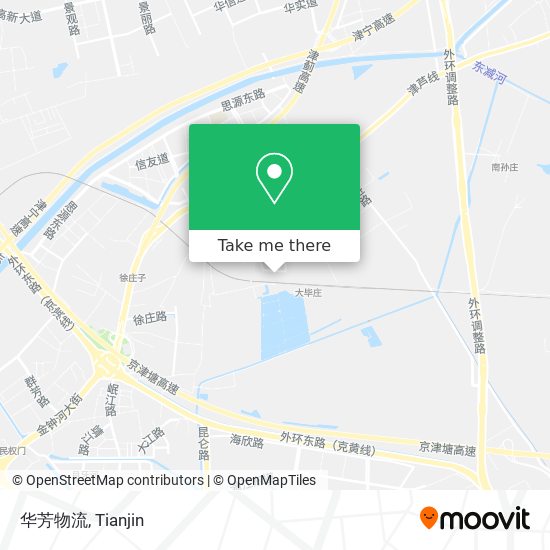 华芳物流 map