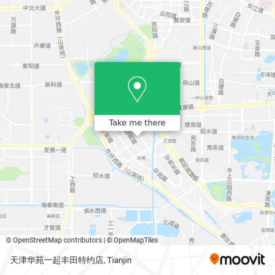 天津华苑一起丰田特约店 map