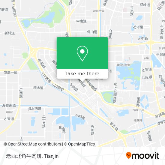老西北角牛肉饼 map