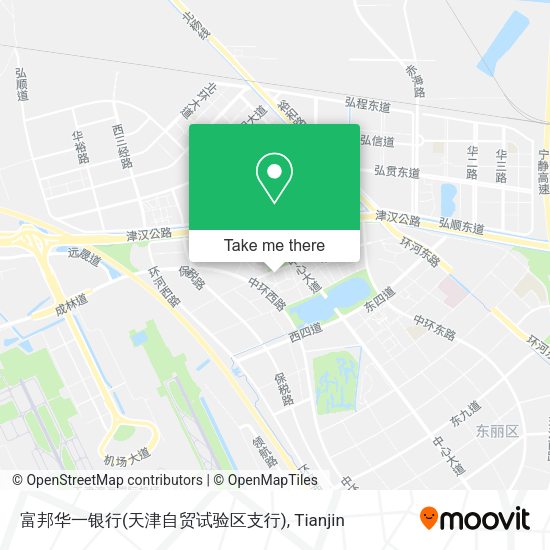 富邦华一银行(天津自贸试验区支行) map