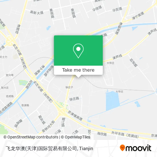 飞龙华澳(天津)国际贸易有限公司 map