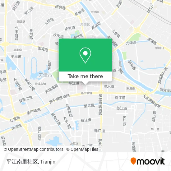 平江南里社区 map