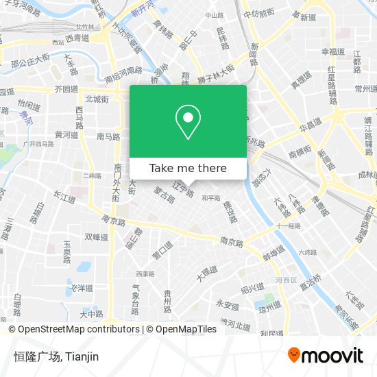 恒隆广场 map