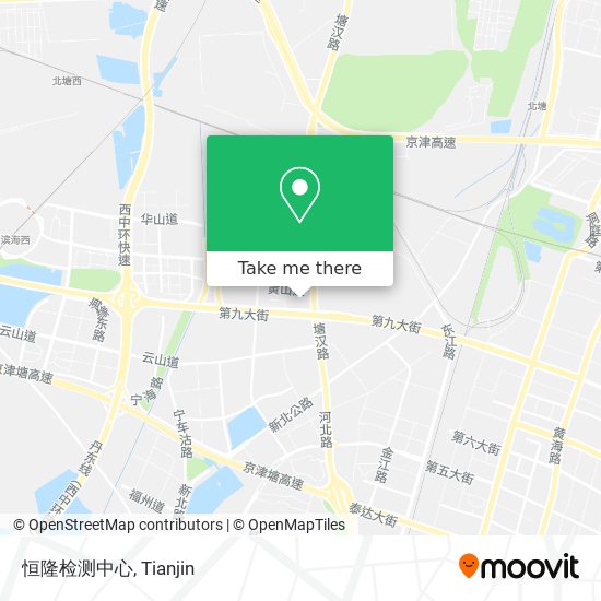 恒隆检测中心 map