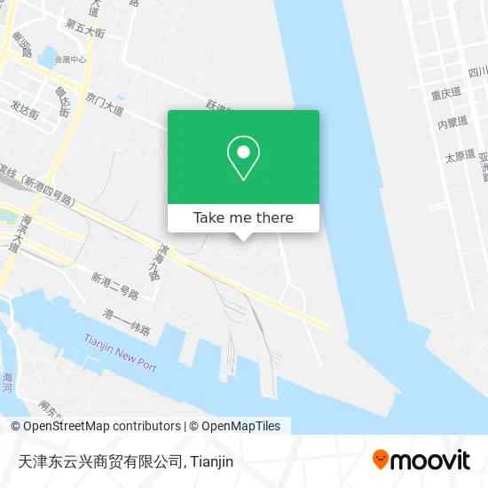 天津东云兴商贸有限公司 map