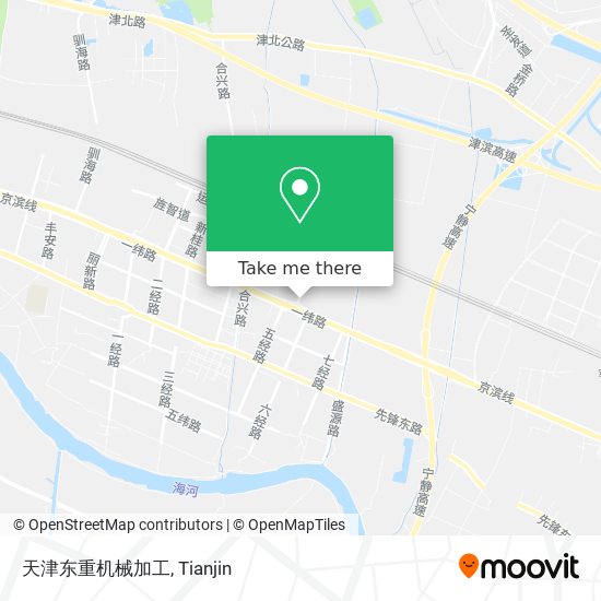 天津东重机械加工 map