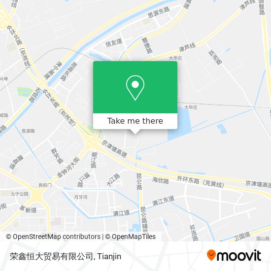 荣鑫恒大贸易有限公司 map