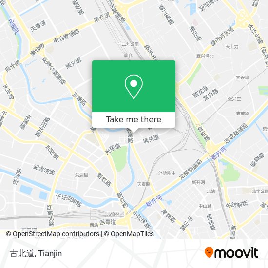 古北道 map