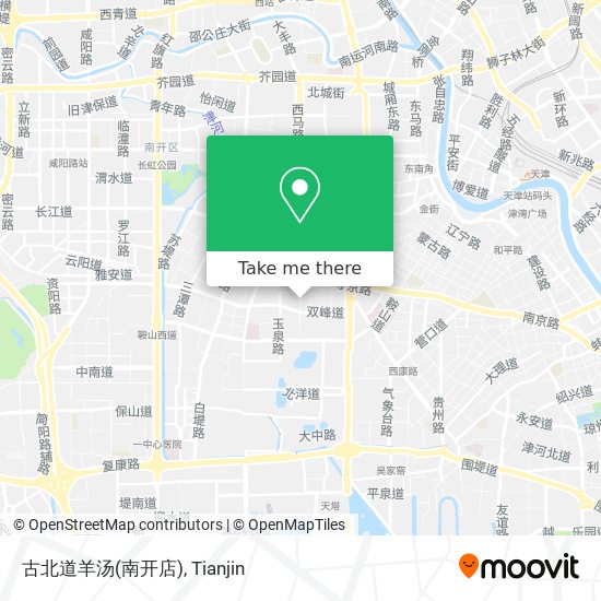 古北道羊汤(南开店) map