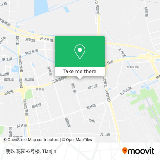 明珠花园-6号楼 map