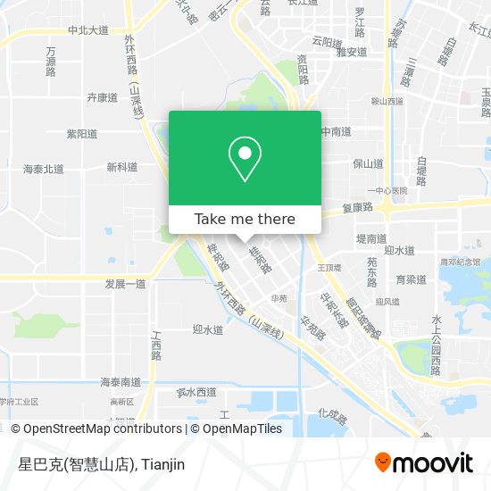 星巴克(智慧山店) map